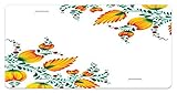 Japanese License Plate by Ambesonne, Ornate
