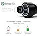 Car Charger, CHGeek 36W 4.8A Rapid Dual USB Car Charger 3 in 1 Metal Car Power Adapter with Emergency Escape Hammer Cutter for iPhone 7 6S 5, Samsung Galaxy S8,LG G5,HTC,Nexus 5X 6P,iPad -Black