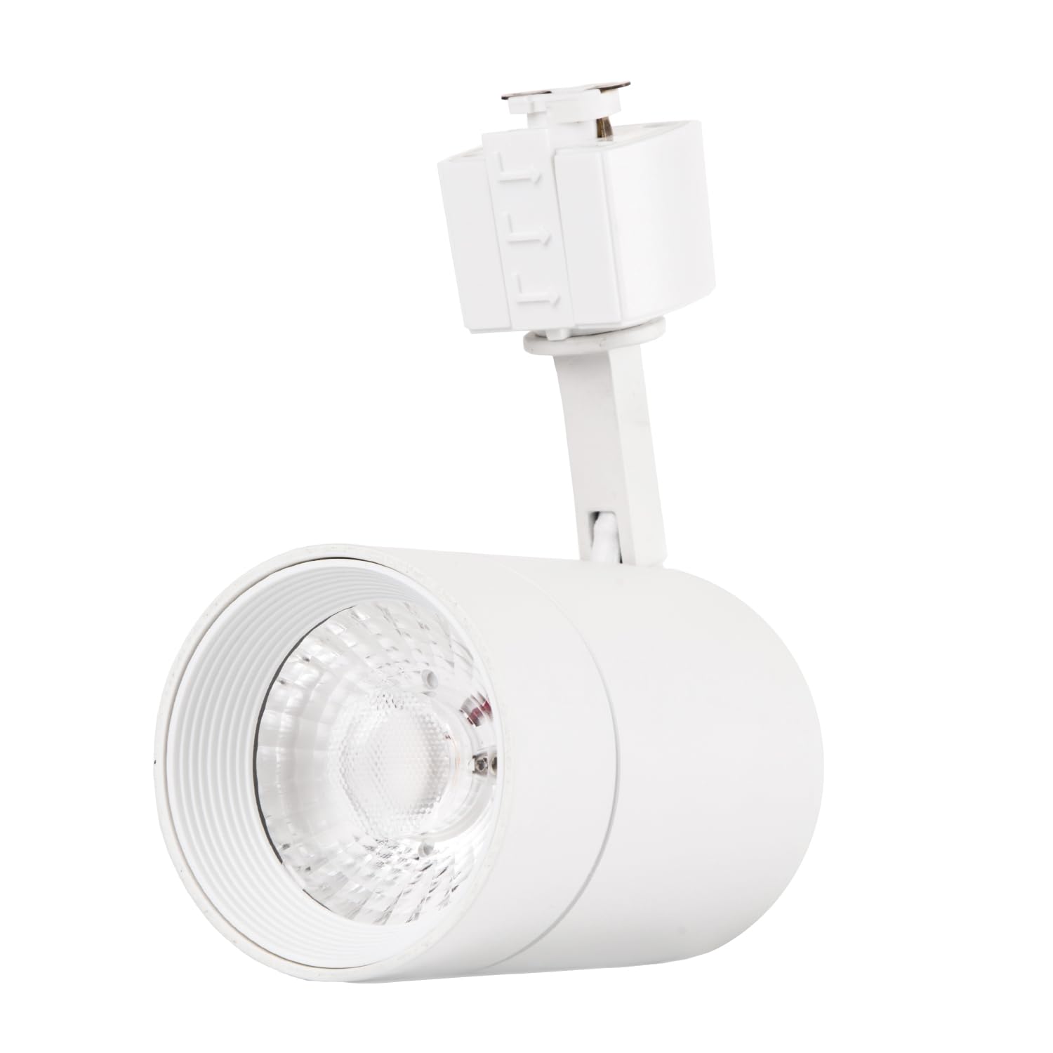 Photo 1 of FLSNT LED Cylinder Track Lighting Heads for 2-Wire-1 Compatible Juno Track, 12W (75W Equiv.) Dimmable 24° Spotlight LED Track Light Head, CRI90, 800LM, 3000K Soft White, White