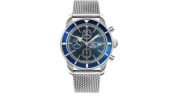 Amazon.com: Breitling Superocean Heritage II Chronograph 46 Blue Dial Men's  Watch A13312161C1A1 : Clothing, Shoes \u0026 Jewelry