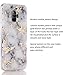 Galaxy S9 Case,Samsung Galaxy S9 Case,Spevert Marble Pattern Hybrid Hard Back Soft TPU Raised Edge Ultra-Thin Shock Absorption Slim Protective Cover Case for Samsung Galaxy S9 2018 - White