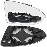 URAQT Right Heated Wing Mirror Glass for VW Golf MK7 2013-2020 Convex Aspherical