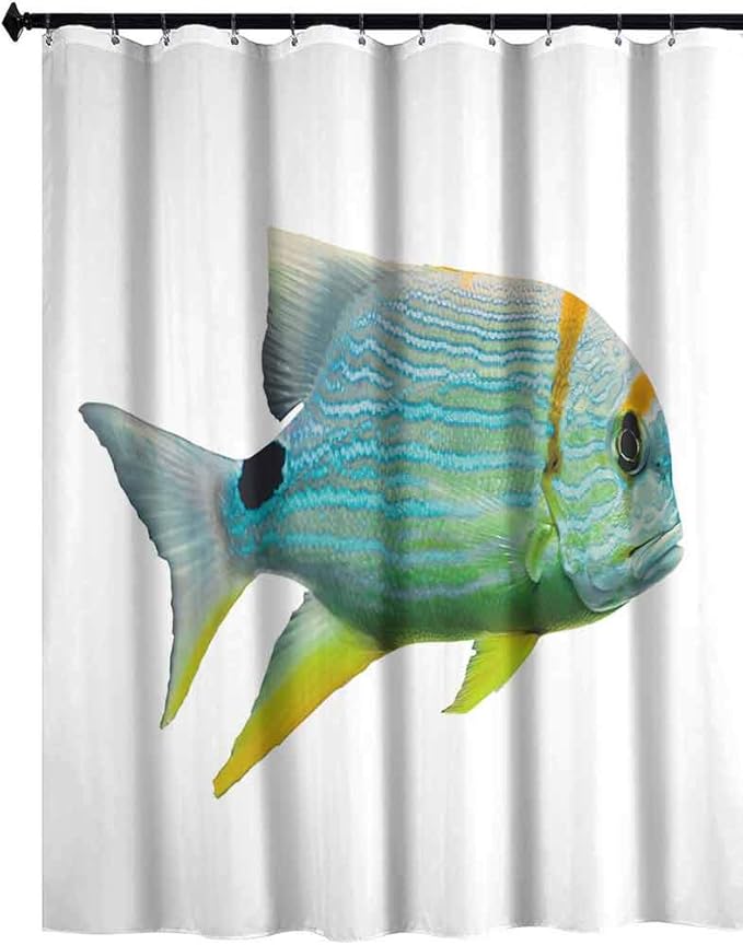 Aishare Store Shower Curtain Liner Fabric, Underwater Image
