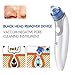Electronic Blackhead Remover Tool Skin Peeling Acne Eliminator Remove Vacuum Cleaner Extractor Pore Suction Machine Blackhead Removal (Including 4 Stainless Acne Needles)