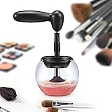 Sodimi Makeup Brush Cleaner Upgraded, Portable Electronic Automatic Brushes Cleaner, Cleans and Dries Makeup Brushes in Seconds(Black)