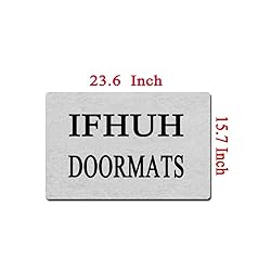 IFHUH IKYFL Did You Call First Doormat Funny
