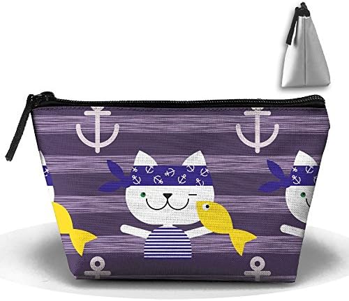 Cats Sailors Fashion Travel Bag Trapezoid