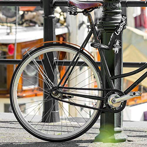 Looxmeer Fahrradschloss Zahlenschloss 90cm/7mm, Kettenschloss Hohe Sicherheitsstufe mit 5-Stellig Zahlencode, Fahrrad… – Bild 8