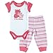 Luvable Friends Preemie Bodysuit & Pants, Pink