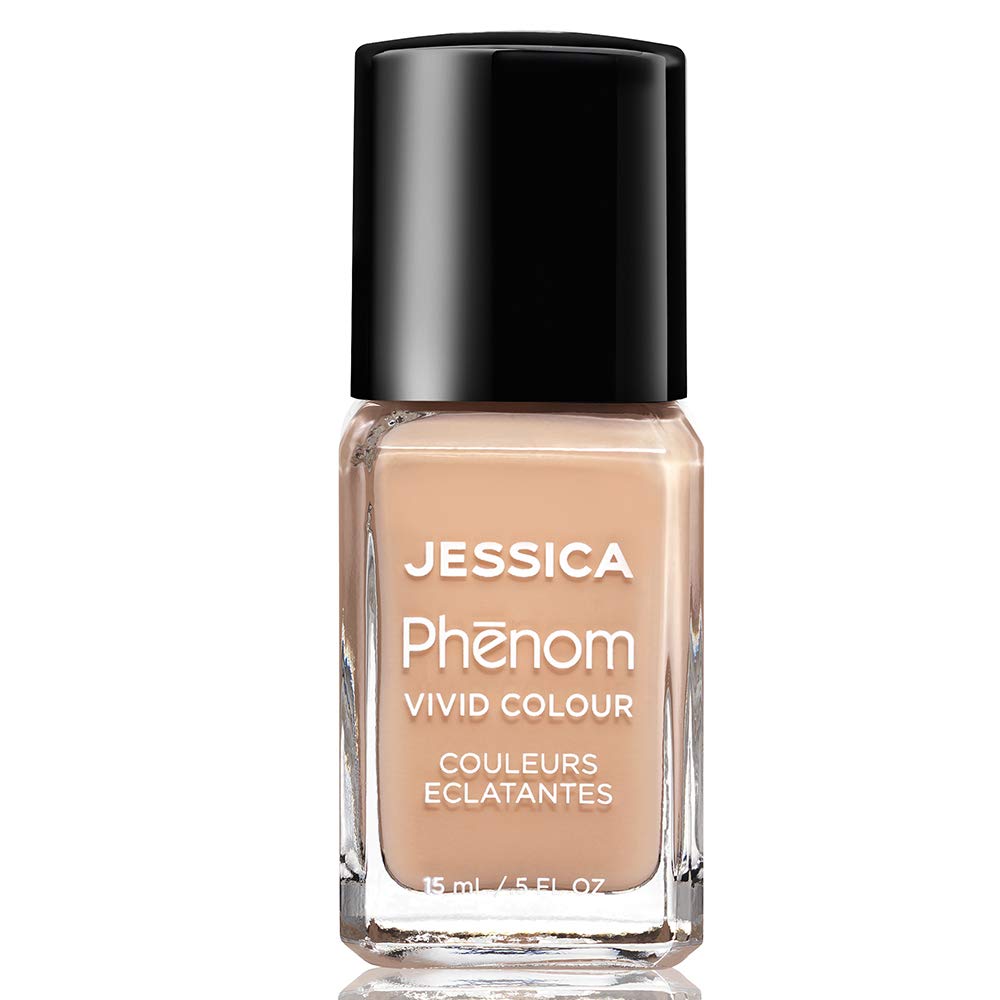 JESSICA | Phenom Vivid Colour Nail Polish | Long-lasting Gel-like Nail Polish without UV Lights coming in vivid & pigmented colours | You Make Me Blush | 14 ml