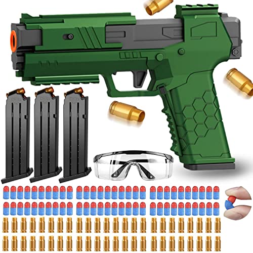 thumbnail image 2 of Toy Gun With Ejecting Shells - 120 Foam Bullets Safe Play For Kids 6+ 2 of 10