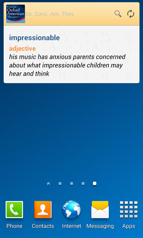 Concise Oxford American Thesaurus - Thumbnail 5