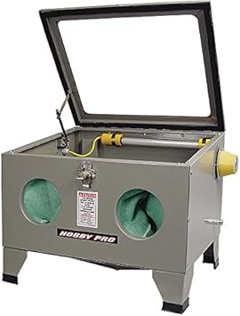 Amazon ホビープロ ベンチトップサンドブラストキャビネット エアブラストマシン