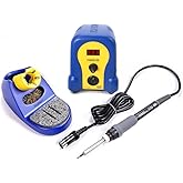 Hakko FX888DX-010BY - Digital Soldering Station with Rotary Encoder (Blue/Yellow Housing)