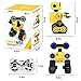 JJRC RC Programmable Robot for Kids Remote Voice Control Robot Toys Interactive Walking Singing Dancing Smart Robotics Birthday Gift Present for Kids Boys Girls (Yellow)