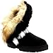 Holly Womens Short Tassel Winter Cold Weather Snow Rain Boots - 10 - BLA41 EA0403