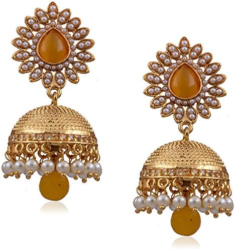 Beautiful Antique Pearls Jhumka From Krisha Jewels