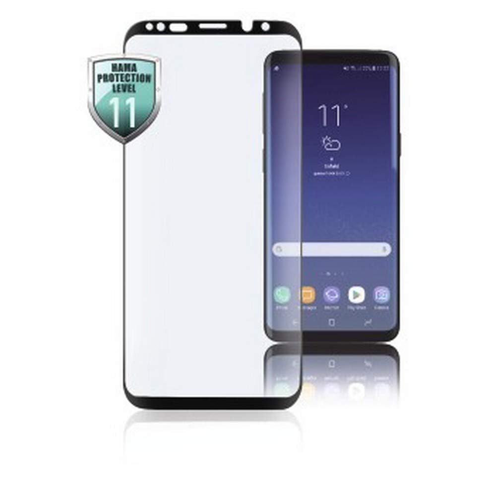 Hama Protective 3D full screen Samsung Galaxy S9 screen protector glass suitable for: Samsung Galaxy S9 1S