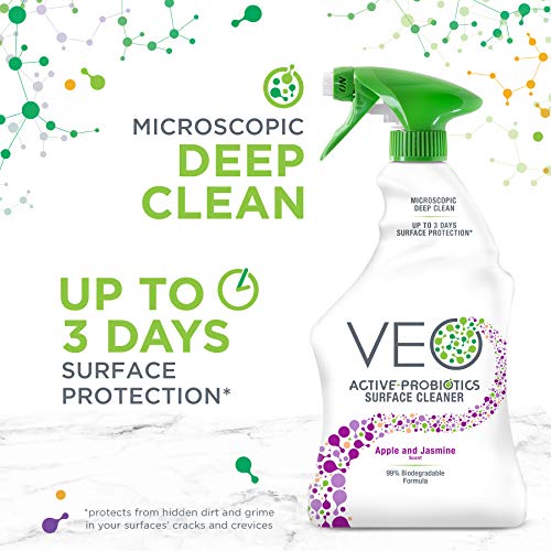 VEO Active-Probiotics All Purpose Cleaner Spray 22 Oz, Citrus Blossom Scent, MultiSurface Cleaner, Multipurpose Cleaner - Thumbnail 4
