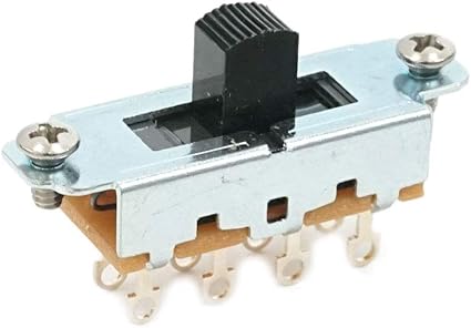 Amazon Montreux Switchcraft Mg Switch On Off On Black No 1580 ムスタング用スライド スイッチ ギターパーツ エレキギターノブ スイッチ 楽器