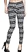 Women's Winter Snowflake/Reindeer Patterned Fleece Lined Leggings