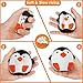 Chuchik Squishy Toy For Stress Relief. Kawaii Slow Rising and super soft Squishies with sweet Scented. 2 pack (Penguin & Hamster)