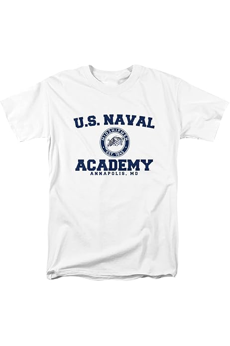 Navy Blue United States Naval Academy Midshipmen Circle Logo