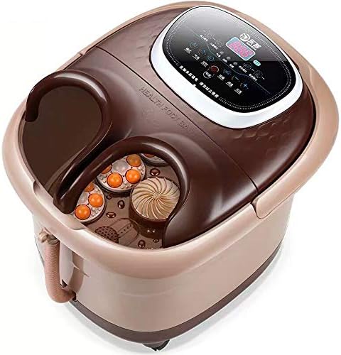 Foot Bath spa Massage Aromatherapy red Light Therapy Automatic Foam Basin +9 Roller +66 Massage Point +4 Mode