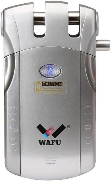Wireless Security Door Lock, WAFU WF-010U Invisible Keyless Entry Door Intelligent Lock Home Smart Safe Remote Control Lock