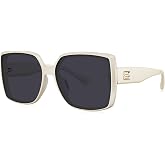 BOLON BL3232 Oversized Polarized Universal Fit UV400 Sunglasses for Women | Exclusive Eyewear Brand of EssilorLuxottica, Statement Feminine Silhouettes from BOLON