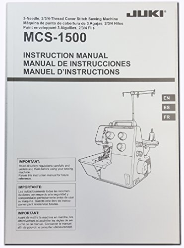 Juki MCS-1500 Cover Stitch and Chain Stitch Machine