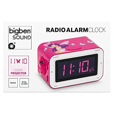 Big Ben RR30PFAIRY2 Radio Despertador Infantil con Proyector con ...