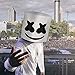 Music Mystery Singer Cosplay Costume Carnaval Decorations Festival and Halloween Party Latex Props White