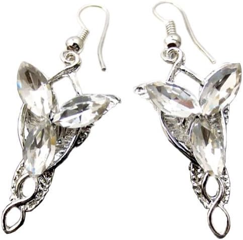 Arwen Evenstar Pendant Crystal Earrings Inspired By Lord of the Rings