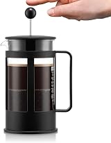 Bodum Kenya 500ml French Press - 4 Cups Heat-Resistant Glass Stainless view 5