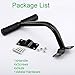 Bicycle Armrest Handrail, YIFAN Bike Child Safety Cycling Rear Saddle Handlebar - Black