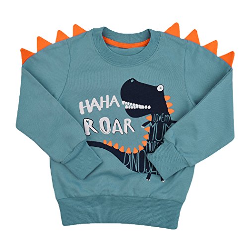 Boys Dinosaur Sweatshirts Toddler Boy Long Sleeve