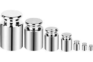 ZANGBOER Calibration Weights, Calibration Gram Scale Weight for Digital Scale, Gram Scale Balance, Jewelry Scale