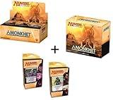 Magic Amonkhet Booster Box + Bundle + Both Planeswalker Decks! MTG Variety Pack