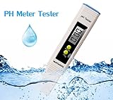 VANTAKOOL Digital PH Meter, 0.01 PH High Accuracy Pocket Size PH Meter / PH Tester with 0-14.0 Measuring Range, Water Quality Tester for Household Drinking Water, Swimming Pools, Aquariums