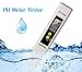 VANTAKOOL Digital PH Meter, 0.01 PH High Accuracy Pocket Size PH Meter / PH Tester with 0-14.0 Measuring Range, Water Quality Tester for Household Drinking Water, Swimming Pools, Aquariums