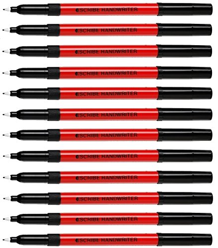 Scribe Handwriting Pens Black Pk12