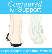 Contoured For Support