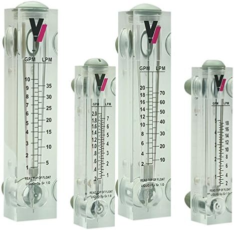 Valley Industries FM-2020 FM Series Panel Mount Flow Meters with 1" FNPT Connection