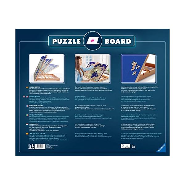 Ravensburger Puzzle-Board 17973 - Praktisches Puzzle-Zubehör speziell für 1000 Teile Puzzles entwickelt – Bild 8