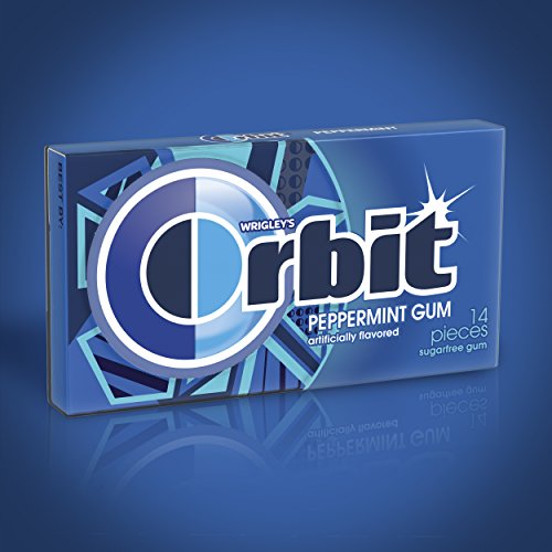 Orbit Sugarfree Gum, Mint Variety Box, 12 Count of 14 Piece Packs