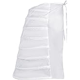 BBSET Victorian Double Pannier Hoop Skirt -Marie Antoinetteite Costume Cage Pannier-Petticoat Skirt Crinoline