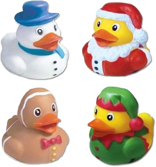holiday rubber ducks