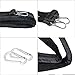 Anosmsh Adult Swing, Indoor Ceiling-Hanging Swing, 360 Spinning Swivel Swing 600 lbs Weight Capacity, Lightweight & Portable - Frame, Spring and Hooks Included, Adult Toys for Couples (Black)