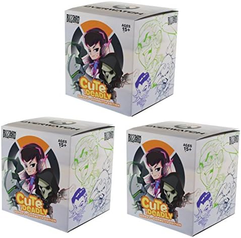 Overwatch Cute But Deadly Mystery Figure Set of 3 Random Figures